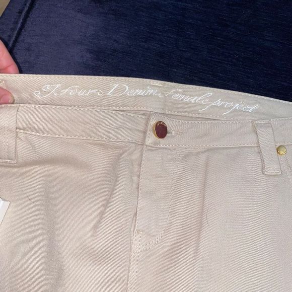 J.four Denim NWT Female Project Khaki Italian Mini Skirt, Size 32, MSRP $116 - Picture 4 of 11